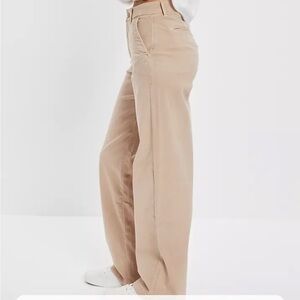 NWT American Eagle wide leg baggy khakis